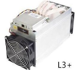 Bitcoin mining rig in action